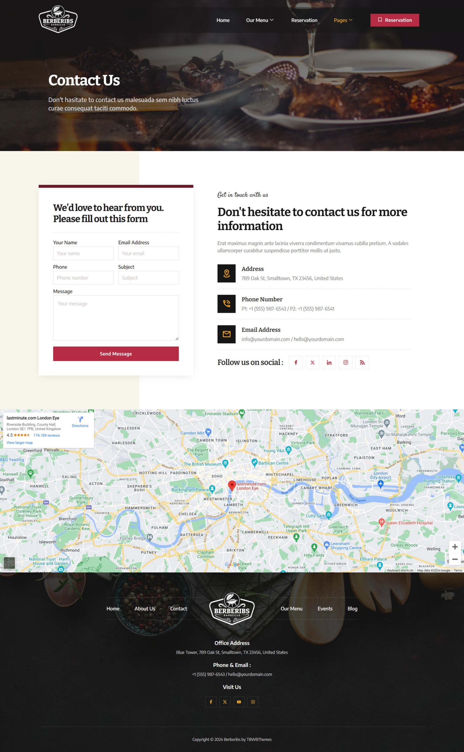Berberibs – BBQ and Grill Restaurant Elementor Template Kit - Image 4