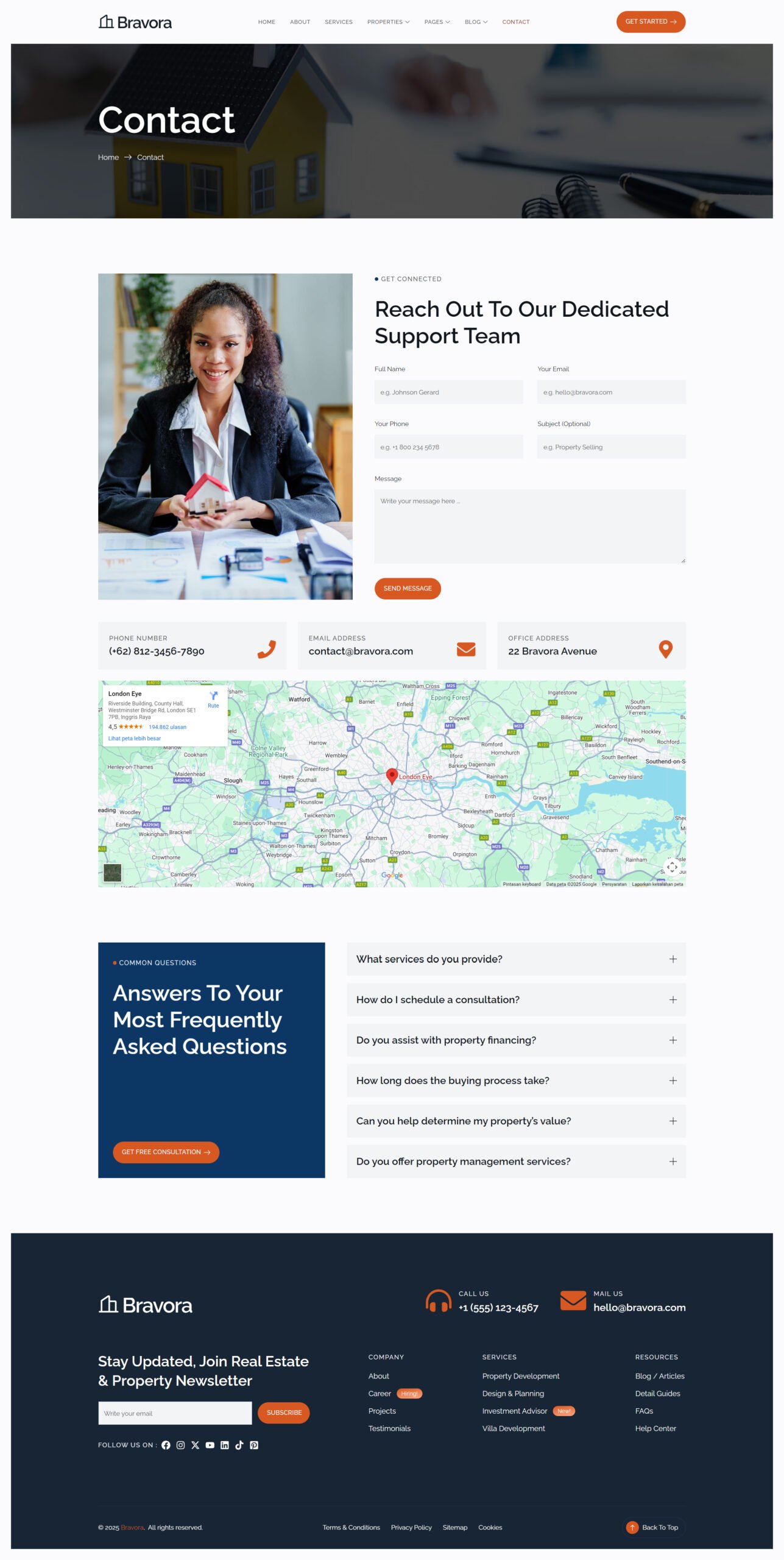Bravora – Real Estate and Property Elementor Template Kit - Image 3