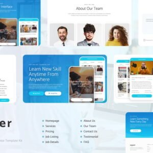 Apper | Mobile App and SaaS Startup Elementor Template Kit