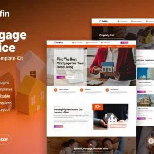 Bellifin – Mortgage Services Elementor Template Kit