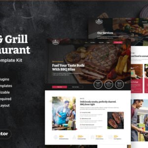 Berberibs – BBQ and Grill Restaurant Elementor Template Kit