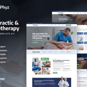 ChiroPhyz – Chiropractic and Physiotherapy Elementor Template Kit