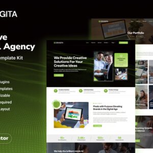 Ideagita – Creative Digital Agency Elementor Template Kit