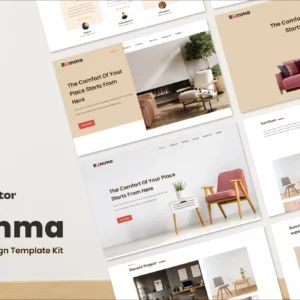 Rumma – Furniture Interior Elementor Template Kit