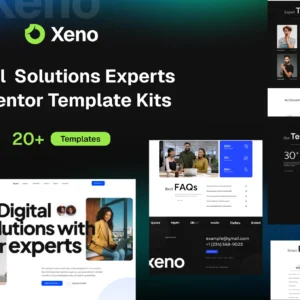 Xeno – Digital Solutions Experts Elementor Template Kits