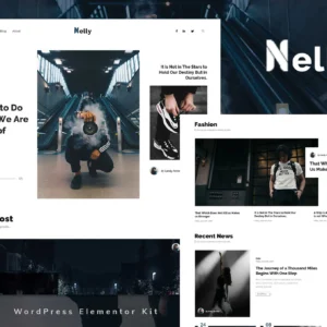 Nelly – Blog and Magazine Elementor Template Kit
